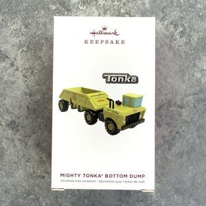 Hallmark Keepsake Ornament 2019 Mighty Tonka Bottom Dump Truck NEW